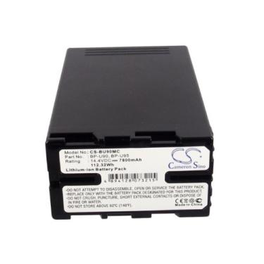 Imagem de Derrlrmg Bateria de 7800 mAh compatível com Sony BP-U90, BP-U95 PMW-EX280, PMW-EX3, PMW...