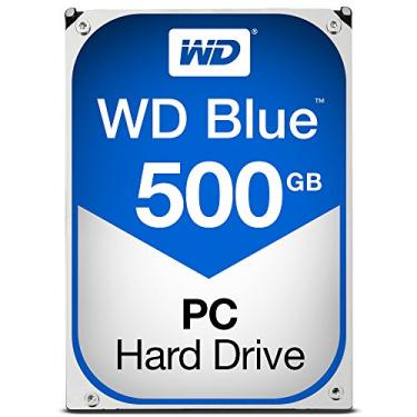 Imagem de Western Digital Disco rígido interno WD Blue PC de 500 GB - 5400 RPM, SATA 6 Gb/s, 64 MB de cache, 3,5" - WD5000AZRZ
