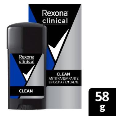 Imagem de Desodorante Rexona Clinical Creme Clean 58G