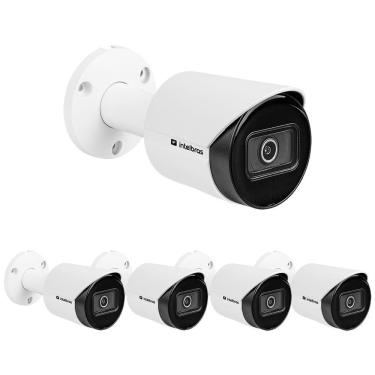 Imagem de Kit 5 Câmeras IP 2 Megapixels Full HD 30m Starlight VIP 3230 B SL G3 Intelbras