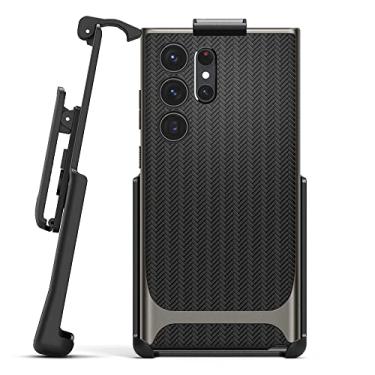 Imagem de Encased Coldre com clipe de cinto – Serve apenas com a capa Neo Hybrid Spigen para Samsung Galaxy S23 Ultra (6,8 polegadas), a capa não está incluída