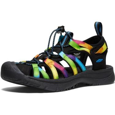 Imagem de KEEN Sandálias esportivas femininas Whisper com bico fechado, Tie Dye original, 37