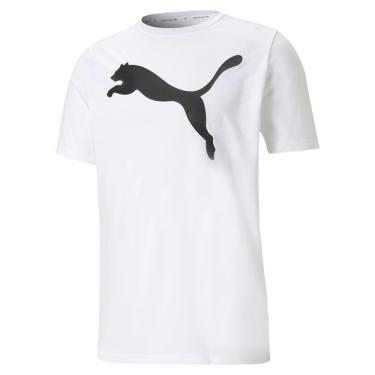 Imagem de Camiseta Puma Active Big Logo Masculina - Branco