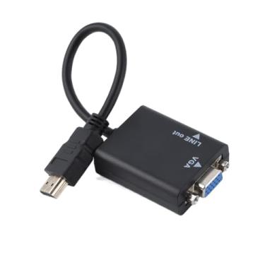 Imagem de HDMI To Adapter Cable Fit Compatible P-S/4 1080P Adaptor Computer Same Screen PC A-dio Cable Jack TVBox