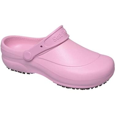 Imagem de Sapato Profissional Babuche Soft Works Cozinha Area de Saude (Rosa, BR, Adulto, Faixa Numérico, 41, 42)