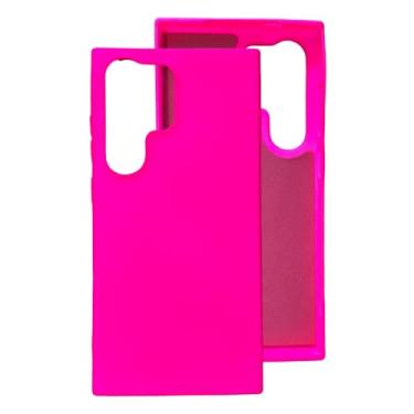 Imagem de Capinha Compatível Com Galaxy S24, S24 PLUS e S24 ULTRA Tecnologia Anti impacto, Aveludada Com Design PREMIUM DUPIN (ROSA PINK, S24 ULTRA)