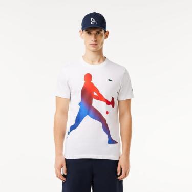 Imagem de Conjunto Lacoste de Camiseta e Boné Tênis x Novak Djokovic Masculino-Masculino