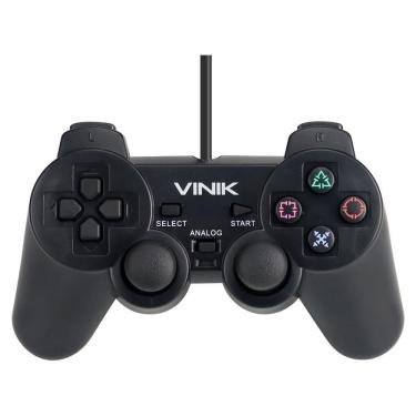 Imagem de Controle Para Pc Com Fio Usb Modelo Play 2 Preto
