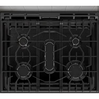 Imagem de FireFly Home Protetor superior de fogão para fogão a gás Frigidaire Frigidaire Gallery, ajuste personalizado, ultrafino, reutilizável, protetor contra respingos - GCFG3060BF