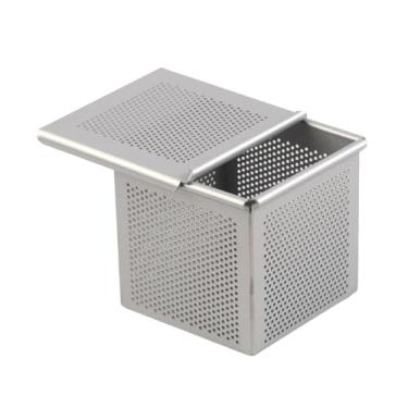 Imagem de Generic Mini forma de pão tart forno de lata para assar placa retangular ferramenta de cozimento bandeja de cozimento de massa folhada, 6x6x6cm