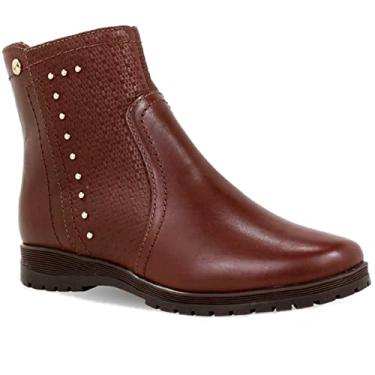 Imagem de Bota Bottero de Couro Cano Curto feminina 346702