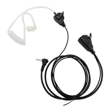 Imagem de WODASEN Fone de ouvido Walkie Talkie de 2,5 mm com microfone para HYT TC-320 Talkabout T200 T200TP T260 T400 T460 T800 MH230R MR350R MT350R MR350R MS350R Rádio Garmin Rino (04)