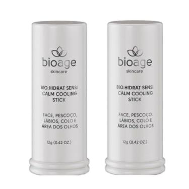 Imagem de 2X Hidratante Facial Calmante Stick Bio Hidrat Sensi Bioage