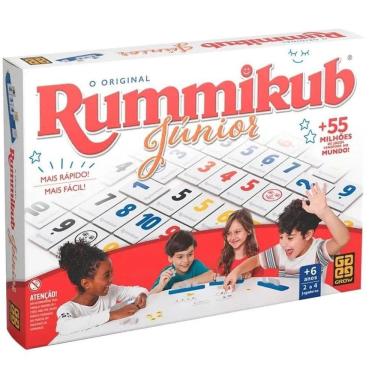 Imagem de Rummikub Júnior - Jogo de Sequências - 2 a 4 Jogadores