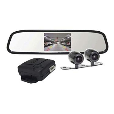 Imagem de RETROVISOR LCD COM CAMERA DE RE E DVR RS510BR