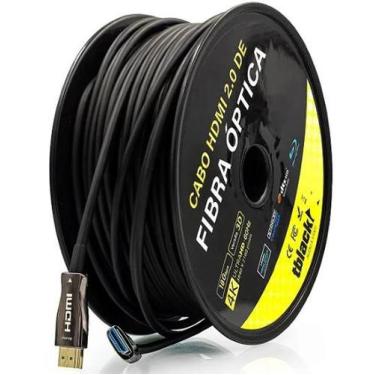 Imagem de Cabo hdmi fibra optica desmontavel 2.0 50m - 1.170.220 - TBLACK
