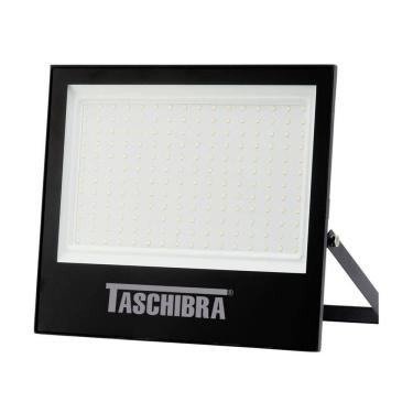 Imagem de 3 Refletores Taschibra Led Tr Slim 150w 6500k Preto Autovolt