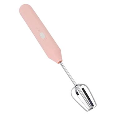 Imagem de Misturador Elétrico Portátil, ABS e Aço Inoxidável Portátil Elétrico Portátil para Espuma de Leite, Batedor de Ovos Sem Fio de 3 Velocidades, Liquidificador de Milk-shake para