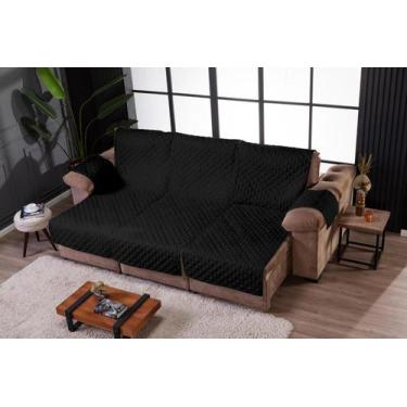 Imagem de Protetor Para Sofá Retrátil e Reclinável de 3 Módulos 3 Metros Com Elá