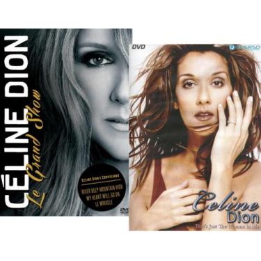 Imagem de 2 DVDs Celine Dion Thats Just The Woman In Me+ Le Grand Show - ÁGATA