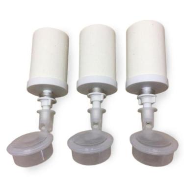 Imagem de Kit 3 Velas Filtro Carvão Ativ. + 3 Boias Anti-Transbordante - MINERAL