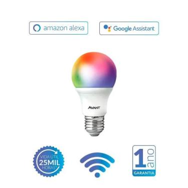 Imagem de Lâmpada LED Smart Wi-Fi Bulbo NEO 10W Dimerizável 3000k/6500k-RGB E27 