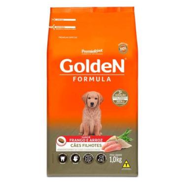 Imagem de Ração Golden Fórmula Para Cães Filhotes Sabor Frango e Arroz 1 kg - PR