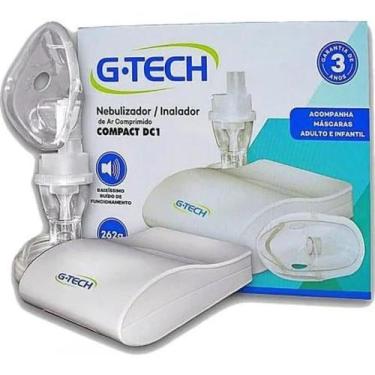 Imagem de Inalador Nebulizador G-Tech Ar Comprimido Compact DC1 - Gtech, Bivolt