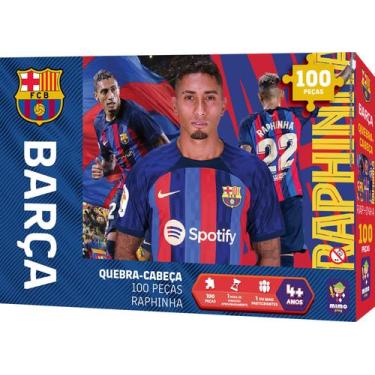 Imagem de Quebra Cabeça Colecionável Barça - Rafinha 100 peças - TCS