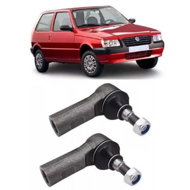 Imagem de Par Terminal Barra Estabilizadora Fiat Uno Mille 1992 A 2012 - G&H