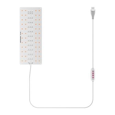 Imagem de A Planta de Espectro Completo Cresce A Luz, Ampla Cobertura Brilho Ajustável 8H 12H 16H Tempo Sob Lâmpada de Crescimento do Gabinete para Estufas (USB 5V) (cabeça única)