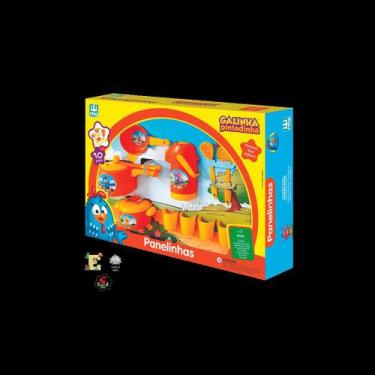 Imagem de Panelinhas Galinha Pintadinha 10 peças nig - NIG brinquedos