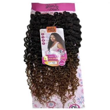 Imagem de Cabelo Ondulado Daisy Extraordinário Bio Vegetal 75cm 8pcs 300gr - D&D