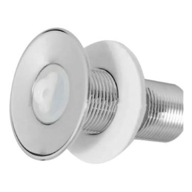 Imagem de Válvula Banheiro Pia Ralo Lavatório Cuba Abs Cromado  - Montelar Acaba