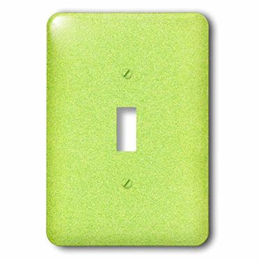 Imagem de 3dRose Interruptor de botão único com imagem de lima claro com glitter e cor de glitter lsp_223398_1