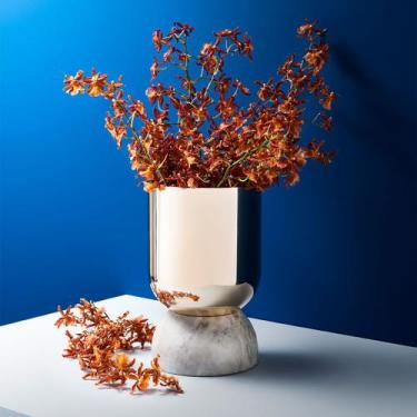 Imagem de Porta Velas Dome Grande Prata - St James