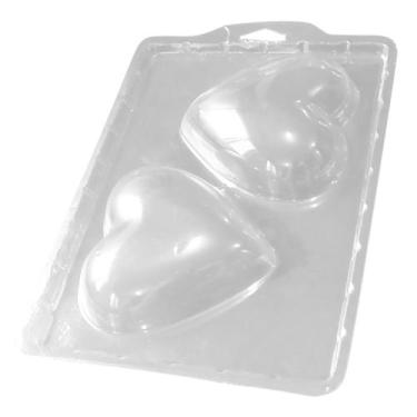 Imagem de Forma de Acetato Coração - 150g - Lucky Fest