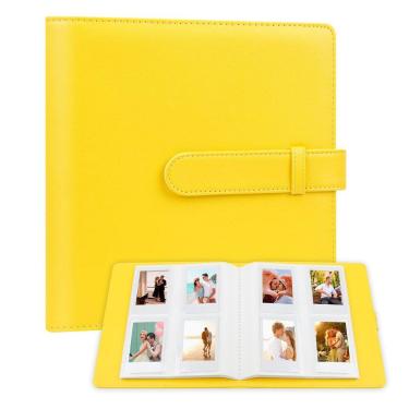 Imagem de Álbum de fotos Rekeen para Fujifilm Instax Mini Camera Yellow