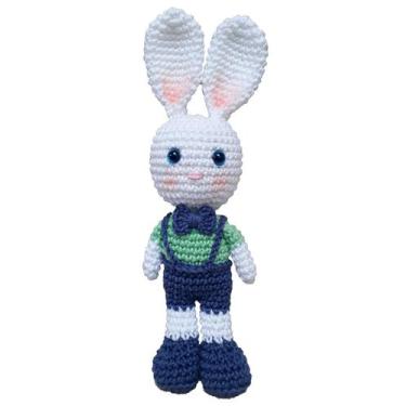 Imagem de Coelho Coelhinho Pascoa Amigurumi croche 25 cm  - Ciandella Crochê