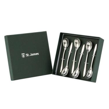 Imagem de Kit Andrew Colher de Café Prata (6 unds) - St James