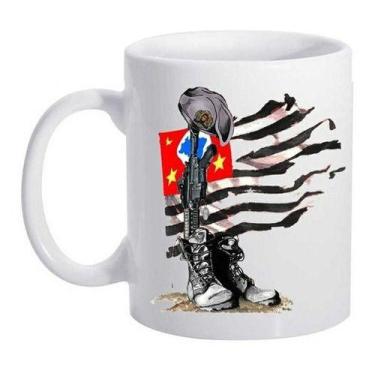 Imagem de Caneca Militar Policia Exercito Logo São Paulo Boinas Pretas - Alabama