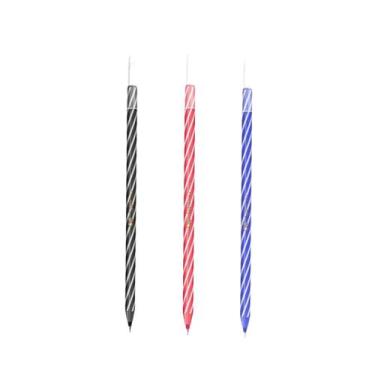 Imagem de Kit 03 Caneta Esferográfica CIS SPIRO 0.7mm Ponta Agulha - Azul Preta 
