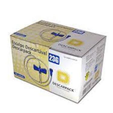 Imagem de Escalpe 23 g  azul caixa com 100 unidades - Descarpack