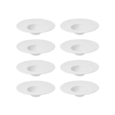 Imagem de Jogo Com 08 Pratos De Entrada Tipo Chapéu 30,5cm 240ml Oxford