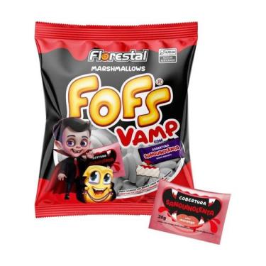 Imagem de Marshmallow Fofs Vamp com Cobertura Sanguinolenta - 200g - Florestal