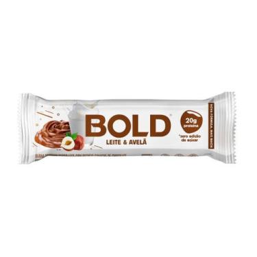 Imagem de Barra Proteica Bold Bar - Leite & Avelã - 60g - Bold Snacks - Bold Nut