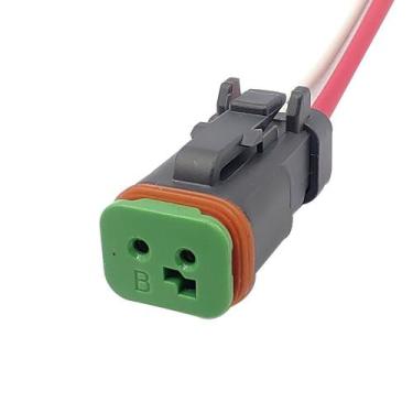 Imagem de Chicote Plug Conector Bico Pulverizador Agricola - TC1407 - RAINHA DA 