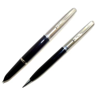 Imagem de Conjunto Parker 21 Caneta Tinteiro Lap 0.9Mm Preto Usa Nos