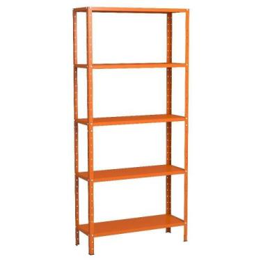 Imagem de Estante Aço 5 Prateleiras Livros Cozinha Quarto Eaf005 - ELITE AÇO