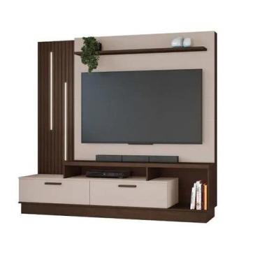 Imagem de Estante Home para TV até 49" Despertar JCM - BRYME DECOR, Café Off